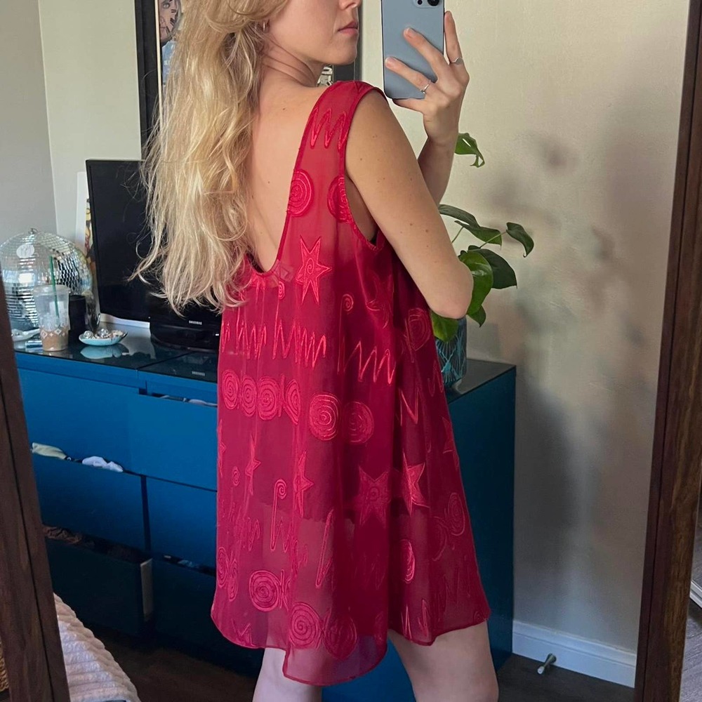 Beautiful Gold Label Victoria Secret Sheer Slip Dress